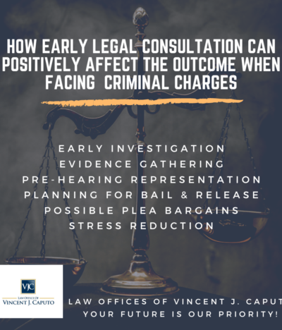 How Early Legal Counsel Can Impact the Outcome of Your Criminal Case